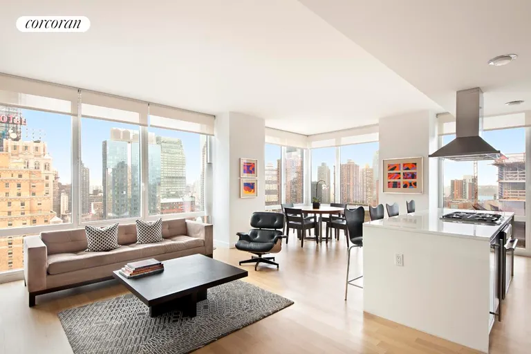 New York City Real Estate | View 247 West 46th Street, 2403 | 2 Beds, 2 Baths | View 1