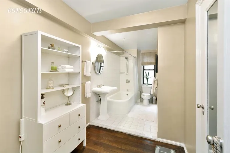 New York City Real Estate | View 140 East 28th Street, 4D | Dressing Room/Bathroom | View 5