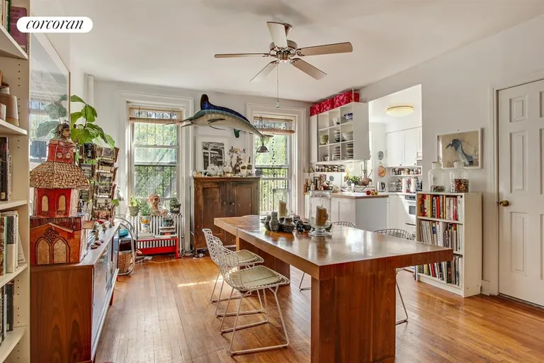 New York City Real Estate | View 341 Clinton Street, 2. | Kitchen / Dining Room | View 2