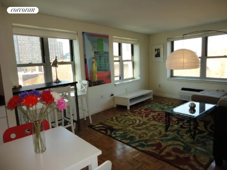 New York City Real Estate | View 218 Myrtle Avenue, 8A | Lots of windows lots of light | View 2
