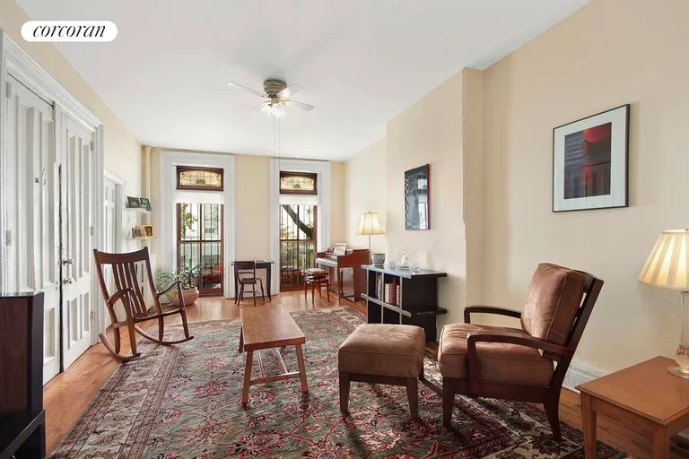 New York City Real Estate | View 24 Fort Greene Place | Large Parlor Floor with Original Decorative Detail | View 4
