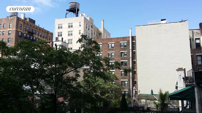 New York City Real Estate | View 300 West 109th Street, 5J | Treetop View from Bedroom | View 5