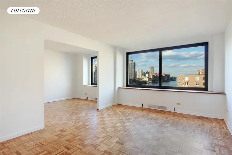 New York City Real Estate | View 531 Main Street, 1225 | Living Room | View 2