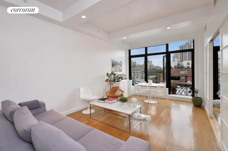 New York City Real Estate | View 100 Gold Street, PH-B | Living Room | View 3