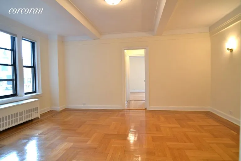 New York City Real Estate | View 201 West 77th Street, 2A | High ceilings and Hardwood floors | View 2
