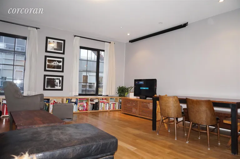 New York City Real Estate | View 233 Kent Avenue, 3 | Massive Oversized Windows Facing West | View 2