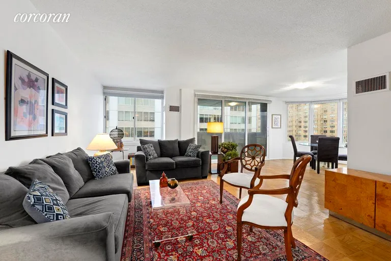 New York City Real Estate | View 44 West 62nd Street, 22C | 1 Bed, 1 Bath | View 1