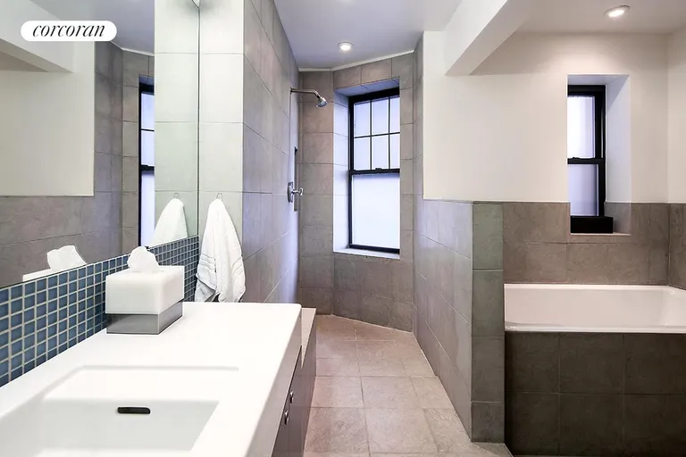 New York City Real Estate | View 290 Sixth Avenue, 2KL | Second Bathroom | View 7