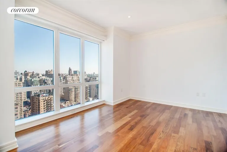 New York City Real Estate | View 200 West End Avenue, PHDN | Guest Bedroom with northern views | View 11