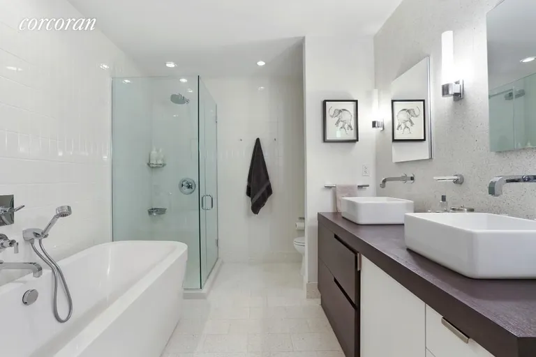 New York City Real Estate | View 360 Furman Street, 205 | Heavenly Spa Bathrooms | View 12