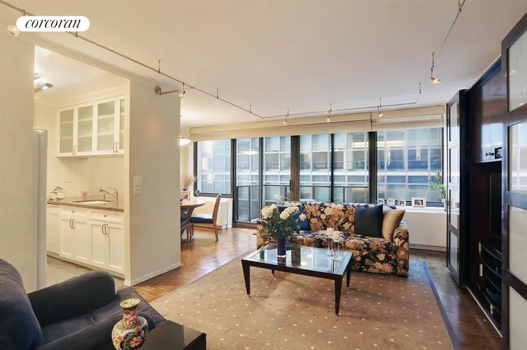 New York City Real Estate | View 161 West 61st Street, 9E | Living Room | View 3