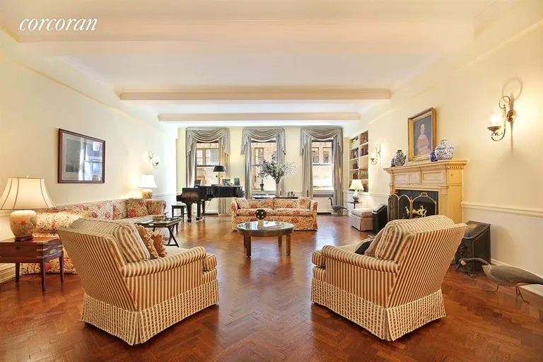 New York City Real Estate | View 1100 Park Avenue, 6C | Living Room | View 2