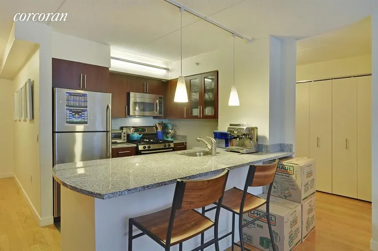 New York City Real Estate | View 555 West 23rd Street, S3R | Kitchen | View 2