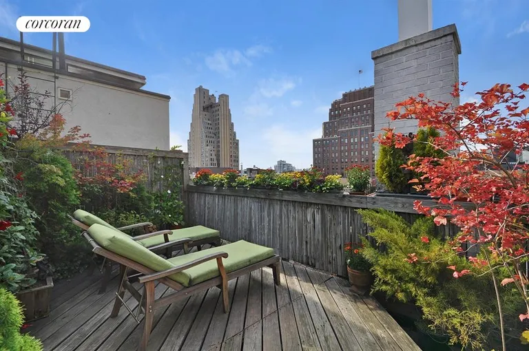 New York City Real Estate | View 231 West 16th Street, 5WR | Terrace | View 7
