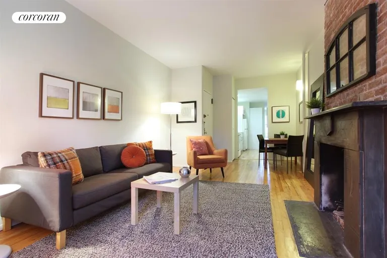 New York City Real Estate | View 130 Saint Marks Place, 3R | Living Room / Dining Room | View 9