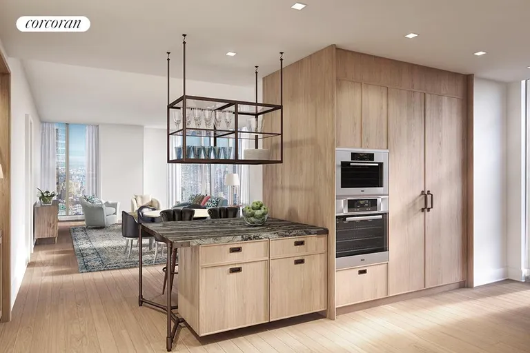 New York City Real Estate | View 45 East 22nd Street, 34B | Custom designed cabinetry by Molteni | View 2