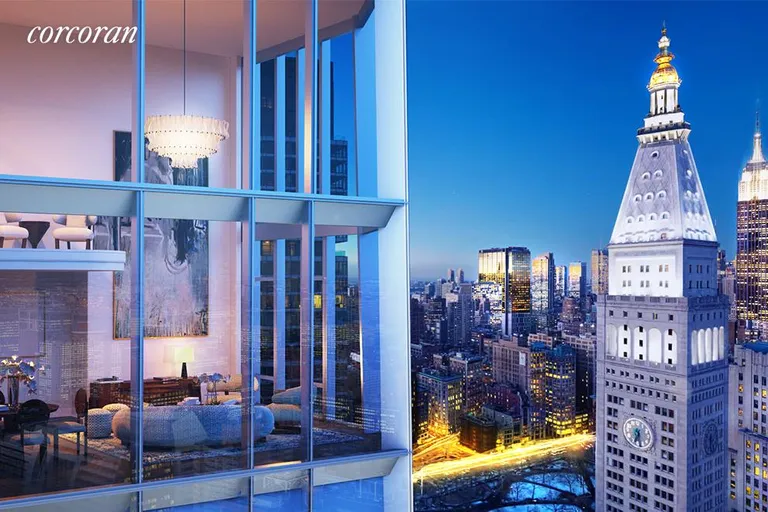 New York City Real Estate | View 45 East 22nd Street, 40B | 2 Beds, 2 Baths | View 1