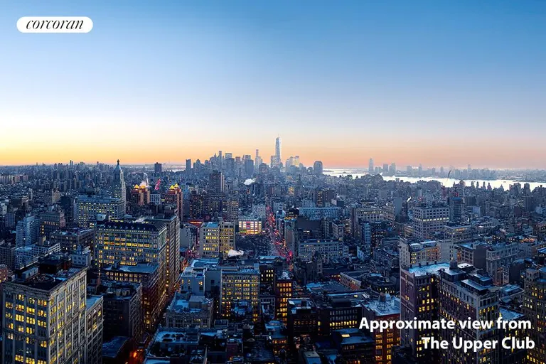 New York City Real Estate | View 45 East 22nd Street, 40B | View from The Upper Club | View 4