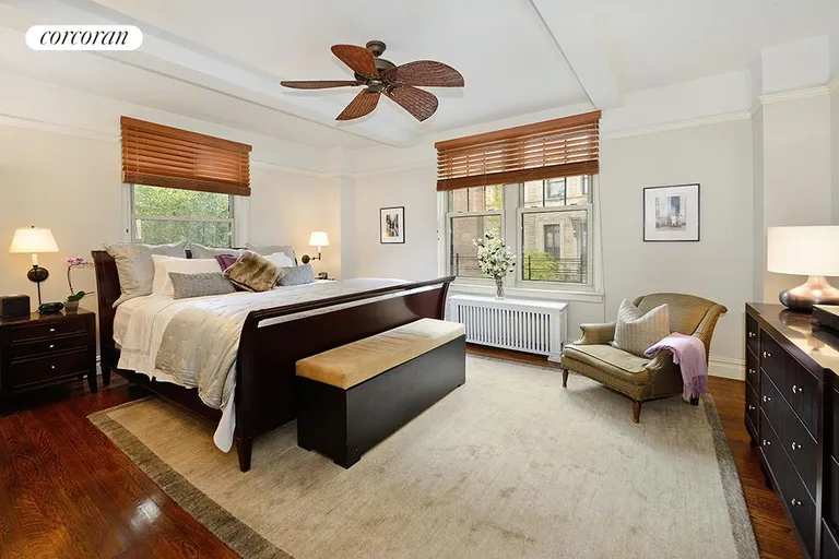 New York City Real Estate | View 33 Riverside Drive, 3F | Master Bedroom | View 6