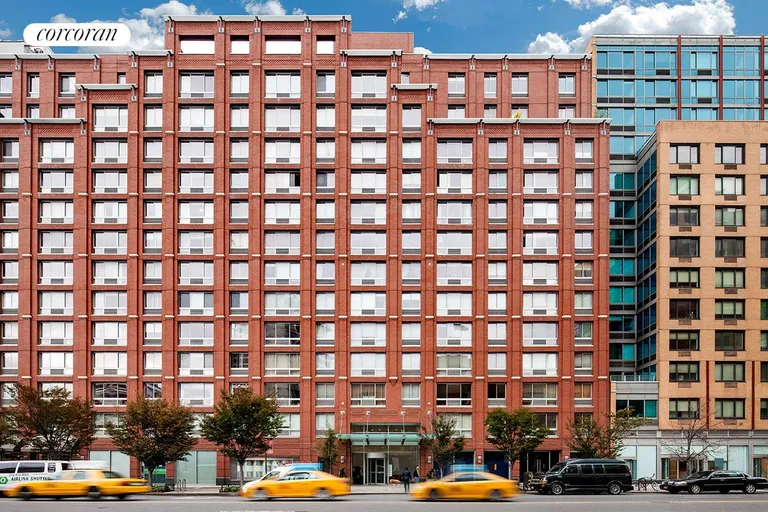 New York City Real Estate | View 555 West 23rd Street, S7M | South tower along 23rd Street near Chelsea Piers | View 6