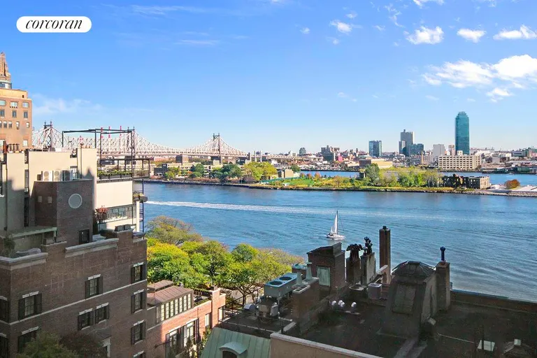 New York City Real Estate | View 12 Beekman Place, 10C | Amazing view out to the East River and LIC! | View 5