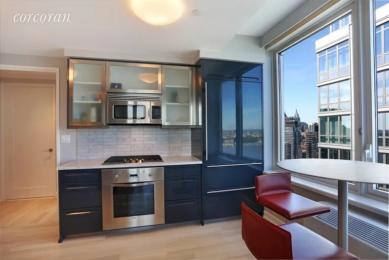 New York City Real Estate | View 80 Riverside Boulevard, 36B | Eat-in Kitchen | View 2