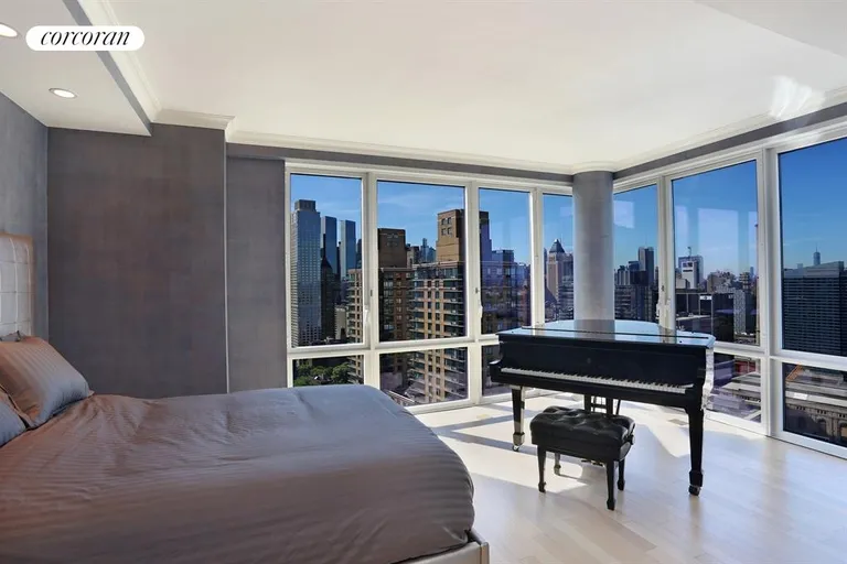 New York City Real Estate | View 80 Riverside Boulevard, 36B | Corner Master Bedroom with gorgeous open views | View 4