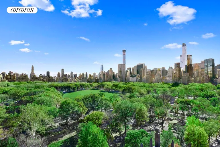 New York City Real Estate | View 91 Central Park West, PHA | View Southeast | View 8