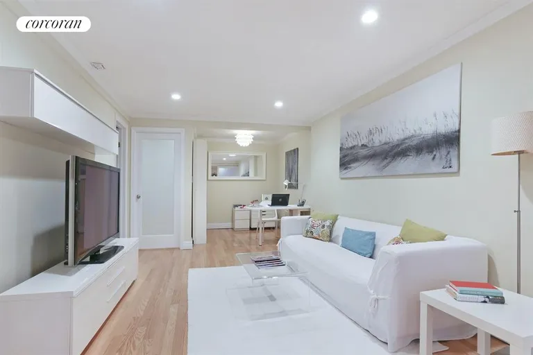New York City Real Estate | View 119 Saint Marks Place, 1 | Rec Room/ TV Room and Home Office | View 9