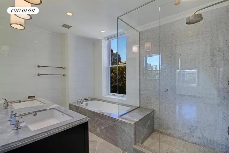 New York City Real Estate | View 31 West 11th Street, 7A | Master Bathroom | View 3