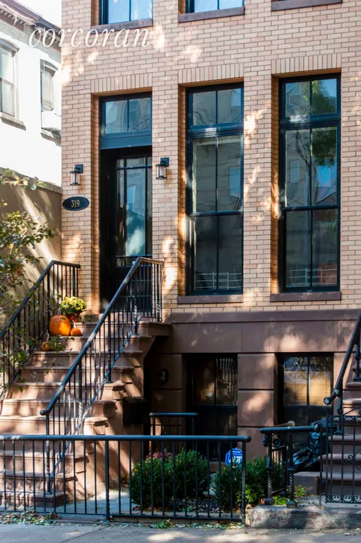 New York City Real Estate | View 319 4th Street | Custom Golden Iron Spot Brick Facade | View 3