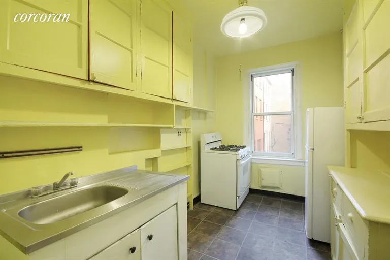 New York City Real Estate | View 128 Willow Street, 2C | South facing windowed kitchen | View 2