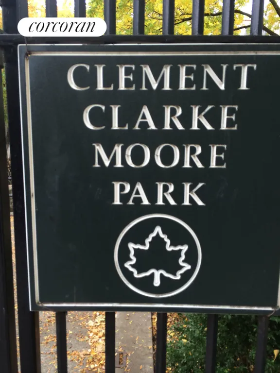 New York City Real Estate | View 475 West 22nd Street, 3 | Clement Clarke Moore Park | View 7