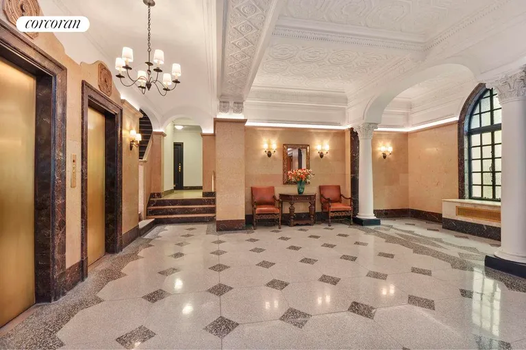 New York City Real Estate | View 139 West 82nd Street, 1B | beautiful pre-war lobby | View 7