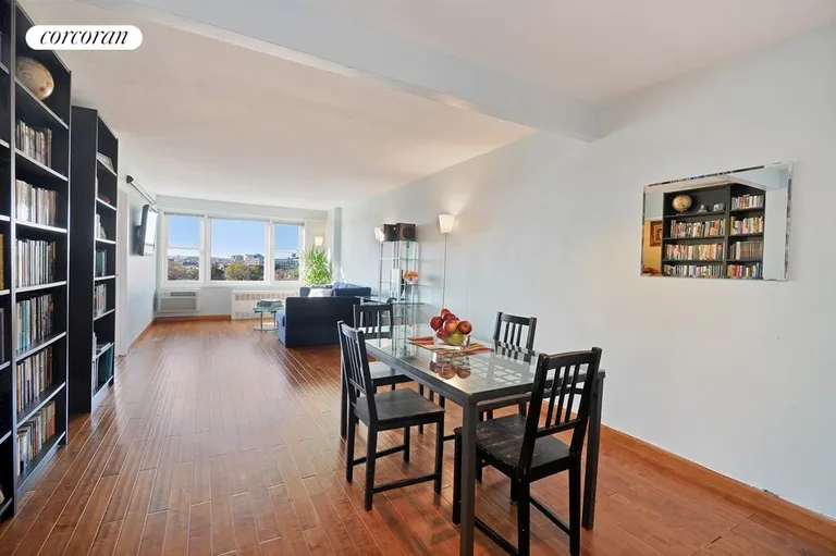 New York City Real Estate | View 370 Ocean Parkway, 8E | Living Room / Dining Room | View 2