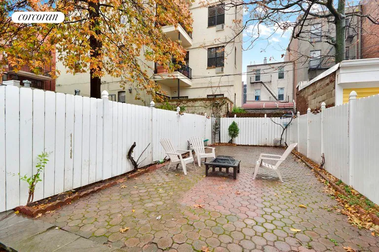New York City Real Estate | View 274 14th Street | Large Garden | View 4