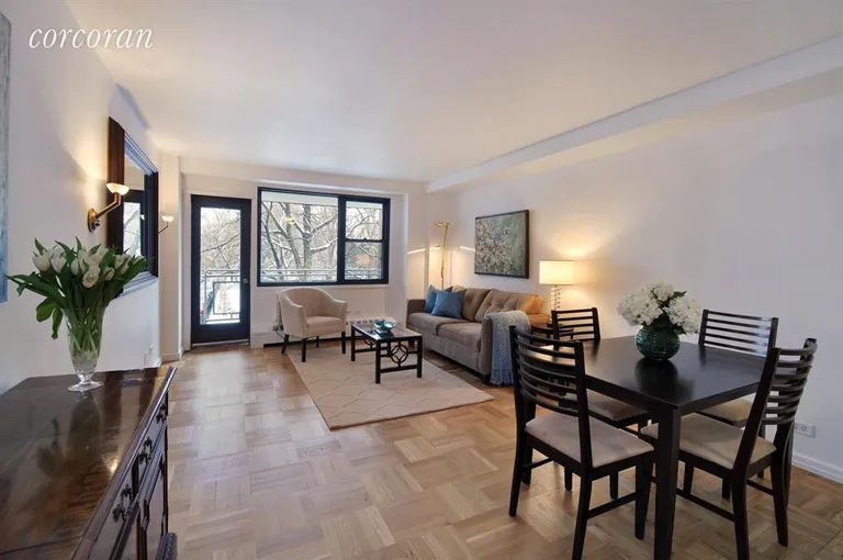 New York City Real Estate | View 230 East 15th Street, 3D/E | Kitchen / Living Room | View 2