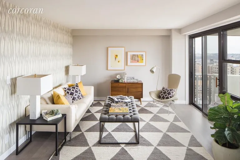 New York City Real Estate | View 175 West 95th Street, 23F | Living Room | View 2