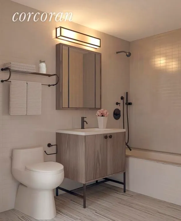 New York City Real Estate | View 175 West 95th Street, 22G | Bathroom | View 2