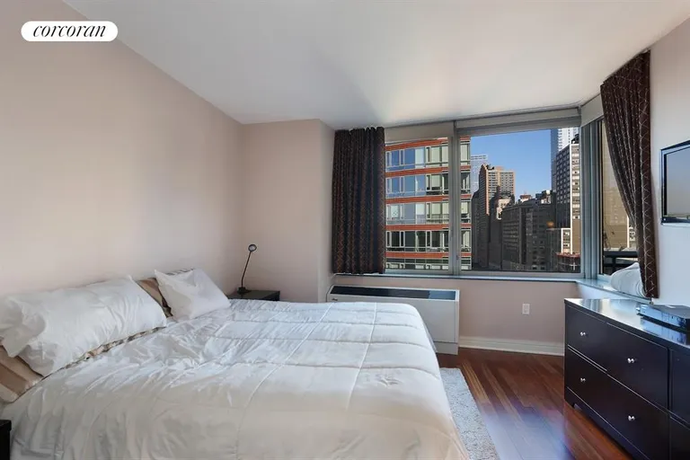 New York City Real Estate | View 30 West Street, 14B | Master Bedroom | View 3