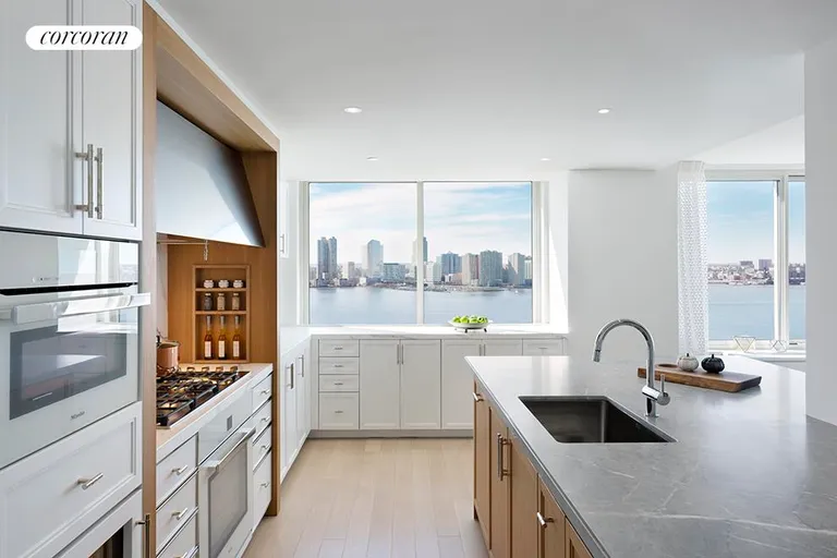 New York City Real Estate | View 212 Warren Street, 22G | What a delight to cook in your windowed kitchen  | View 3