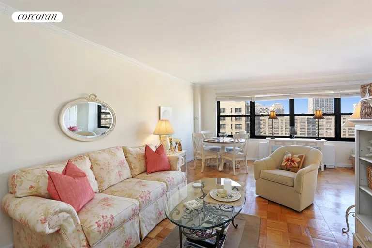 New York City Real Estate | View 160 West End Avenue, 28L | Living Room | View 5