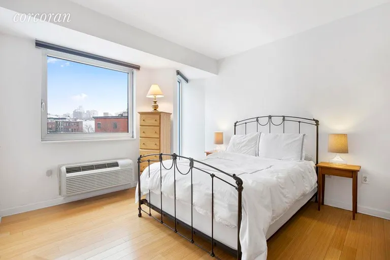 New York City Real Estate | View 145 Park Place, 4G | Airy Master Bedroom | View 2
