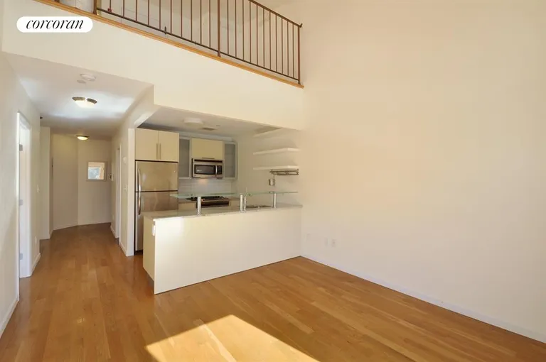 New York City Real Estate | View 226 16th Street, 6 | Alternate View of Great Room & Kitchen  | View 3
