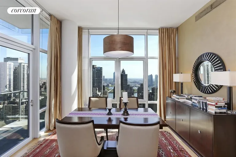 New York City Real Estate | View 310 East 53rd Street, 28A | Dining Room | View 3
