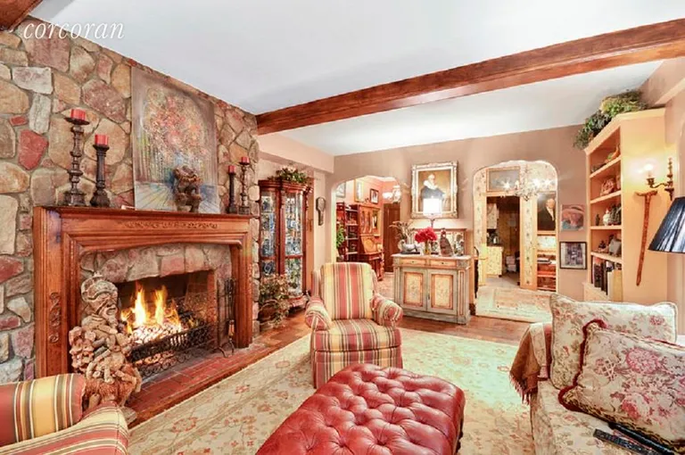 New York City Real Estate | View 40 West 67th Street, 2B | Wood burning fireplace | View 2