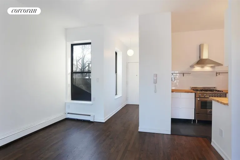 New York City Real Estate | View 118 Clinton Avenue, 4A | Kitchen / Living Room | View 5