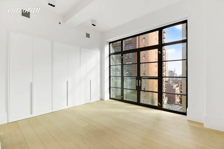 New York City Real Estate | View 404 Park Avenue South, 9A | Second Bedroom with Juliet Balcony | View 2
