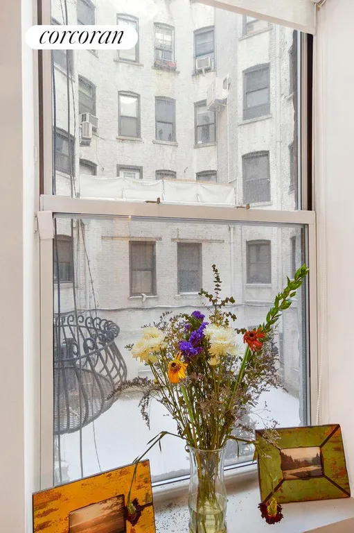 New York City Real Estate | View 321 East 12th Street, 3 | View onto South facing courtyard | View 2