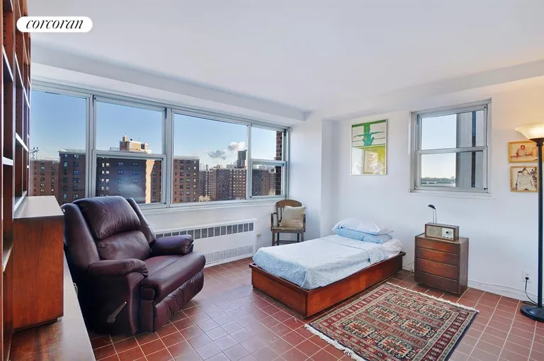 New York City Real Estate | View 165 Park Row, 14F | 2nd Bedroom | View 4
